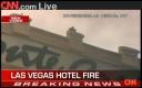 Fireman on the roof of the Monte Carlo Fire