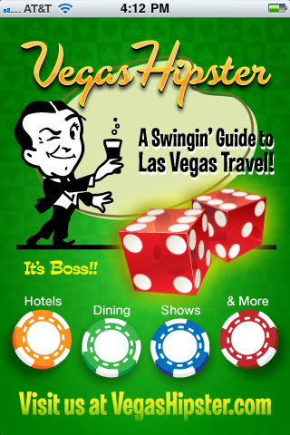 Vegas Hipster App The Las Vegas Hipster Application for iPhone