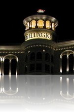 Bellagio Fountains at night