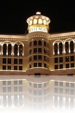 Bellagio Fountains During the Evening