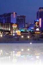 Caesars Palace Room looking at the Ballys