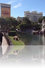 The Mirage Volcano during the Daytime