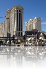 Caesars Palace from Across the Street