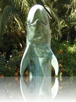 The Mirage Dolphin Statue