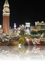 Las Vegas Strip from North to South