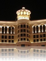 Bellagio Fountains During the Evening