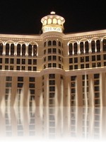 Bellagio Fountains During the Evening