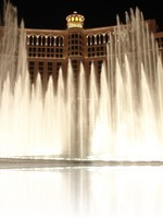 Bellagio Fountains During the Evening