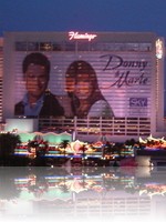 Caesars Palace Room looking at the Flamingo