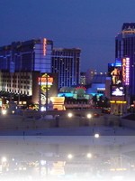 Caesars Palace Room looking at the Ballys