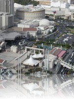 Caesars Palace From the Paris Eiffel Tower