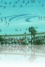 Mandalay Bay Pool from our room