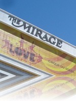 The Mirage Casino from the pool