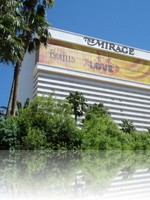 The Mirage Casino from the pool