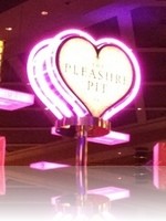 Planet Hollywood Pleasure Pit and casino floor Las Vegas