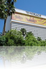 The Mirage Casino from the pool